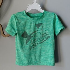 UA Toddler Short Sleeve Green